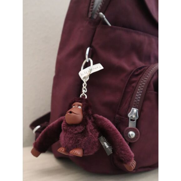 Kipling KI9450-5CU Women's O/S Dark Plum Tonal Queenie Backpack - Picture 6 of 9